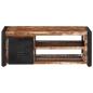 Preview: Couchtisch Mehrfarbig 90x50x36 cm Altholz Massiv