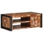 Preview: Couchtisch Mehrfarbig 90x50x36 cm Altholz Massiv