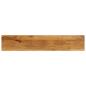 Preview: ARDEBO.de - Tischplatte 140x20x2,5 cm Rechteckig Massivholz Mango