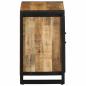 Preview: Nachttisch 40x30x51 cm Raues Mangoholz