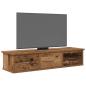 Preview: Wandschrank Altholz-Optik 88x26x18,5 cm Holzwerkstoff