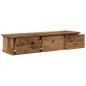 Preview: Wandschrank Altholz-Optik 88x26x18,5 cm Holzwerkstoff
