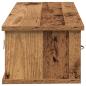 Preview: Wandschrank Altholz-Optik 88x26x18,5 cm Holzwerkstoff