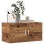 Preview: ARDEBO.de - Wandschrank Altholz-Optik 80x39x40 cm Holzwerkstoff