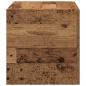 Preview: Wandschrank Altholz-Optik 80x39x40 cm Holzwerkstoff