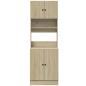 Preview: Küchenschrank Sonoma-Eiche 60x50x180 cm Holzwerkstoff