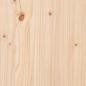 Preview: Kopfteil mit Stauraum 135 cm Massivholz Kiefer