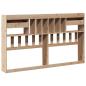 Preview: Kopfteil mit Stauraum 180 cm Massivholz Kiefer