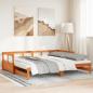 Preview: ARDEBO.de - Tagesbett Ausziehbar mit Matratzen 90x190 cm Massivholz Kiefer