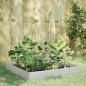 Preview: ARDEBO.de - Hochbeet 100x100x26 cm Edelstahl
