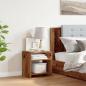 Preview: Nachttisch Altholz-Optik 40x30x40 cm Holzwerkstoff