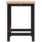 Preview: Werkbank 100x60x83 cm Massivholz Buche Rechteckig