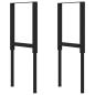 Preview: Werkbank 100x60x(71,5-98) cm Massivholz Buche Rechteckig