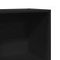 Preview: Bücherregal Schwarz 40x30x152 cm Holzwerkstoff
