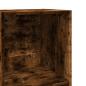 Preview: Bücherregal Räuchereiche 40x30x189 cm Holzwerkstoff