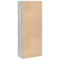 Preview: Bücherregal Grau Sonoma 60x30x152 cm Holzwerkstoff