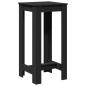 Preview: Bartisch Schwarz 51x50x103,5 cm Holzwerkstoff