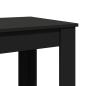 Preview: Bartisch Schwarz 51x50x103,5 cm Holzwerkstoff
