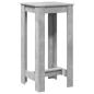 Preview: Bartisch Betongrau 51x50x103,5 cm Holzwerkstoff