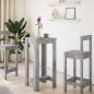 Preview: Bartisch Betongrau 51x50x103,5 cm Holzwerkstoff