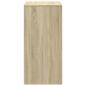 Preview: Bartisch Sonoma-Eiche 51x50x103,5 cm Holzwerkstoff