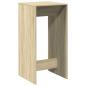 Preview: Bartisch Sonoma-Eiche 51x50x103,5 cm Holzwerkstoff