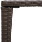 Preview: Garten-Satztische 3 Stk. Braun Poly Rattan