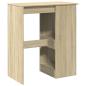 Preview: Bartisch mit Regal Sonoma-Eiche 90x47,5x103,5 cm Holzwerkstoff