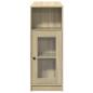 Preview: Bartisch mit Regal Sonoma-Eiche 101x40x103,5 cm Holzwerkstoff
