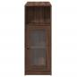 Preview: Bartisch mit Regal Braun Eiche 101x40x103,5 cm Holzwerkstoff