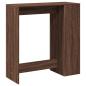 Preview: Bartisch mit Regal Braun Eiche 101x40x103,5 cm Holzwerkstoff