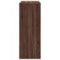 Preview: Bartisch mit Regal Braun Eiche 90x40x103,5 cm Holzwerkstoff