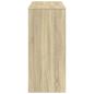 Preview: Bartisch mit Regal Sonoma-Eiche 124x46x103,5 cm Holzwerkstoff