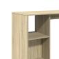 Preview: Bartisch mit Regal Sonoma-Eiche 124x46x103,5 cm Holzwerkstoff
