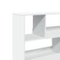 Preview: Bücherregal/Raumteiler Weiß 100x33x94,5 cm