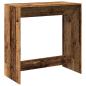 Preview: Bartisch Altholz-Optik 102x50x103,5 cm Holzwerkstoff