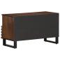 Preview: TV-Schrank Braun 80x34x46 cm Massivholz Mango