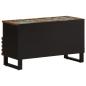 Preview: TV-Schrank 80x34x46 cm Massivholz Akazie