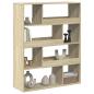 Preview: Bücherregal Sonoma-Eiche 100x33x125,5 cm Holzwerkstoff