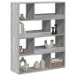 Preview: Raumteiler Grau Sonoma 100x33x125,5 cm Holzwerkstoff