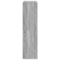 Preview: Raumteiler Grau Sonoma 100x33x125,5 cm Holzwerkstoff