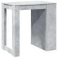 Preview: Bartisch Betongrau 102x70x103,5 cm Holzwerkstoff