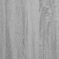 Preview: Bartisch Grau Sonoma 102x70x103,5 cm Holzwerkstoff
