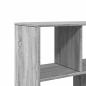 Preview: Raumteiler Grau Sonoma 100x33x156,5 cm Holzwerkstoff