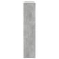 Preview: Raumteiler Betongrau 100x33x156,5 cm Holzwerkstoff