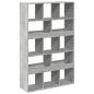 Preview: Raumteiler Betongrau 100x33x156,5 cm Holzwerkstoff