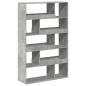 Preview: Raumteiler Betongrau 100x33x156,5 cm Holzwerkstoff