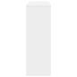 Preview: Raumteiler Weiß 100x33x94,5 cm Holzwerkstoff