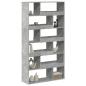 Preview: Raumteiler Betongrau 100x33x187,5 cm Holzwerkstoff