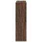 Preview: Raumteiler Braun Eichen-Optik 100x33x115 cm Holzwerkstoff